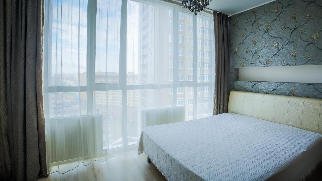 Апартаменты В Астане На Мамышулы Astaná Exterior foto